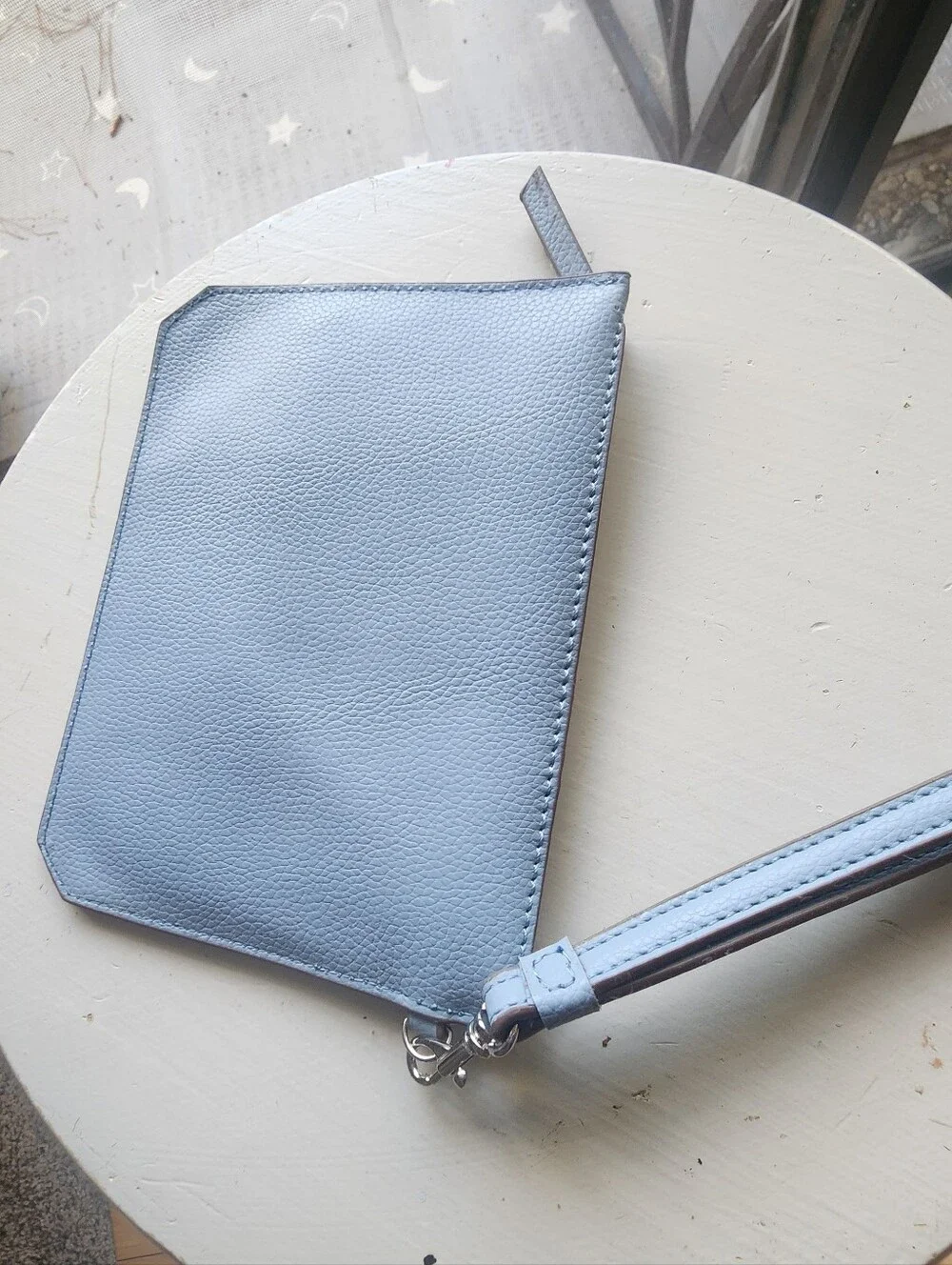 Anne Klein Baby Blue Clutch